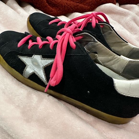 Golden Goose superstar dark blue/silver star Sneakers - Picture 1 of 7